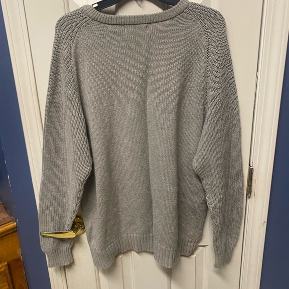 Authentic STRUCTURE Gray V Neck Men Sweater Size L - Picture 3 of 6